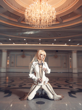 [disharmonica] Saber bride cosplay by Helly von Valentine_018