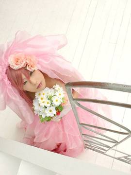 《gundam seed》拉克丝·克莱茵婚纱 C O S P L A Y_0020