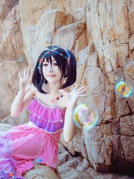《Love Live!》矢澤妮可人鱼 C O S P L A Y_和妮可一起放声歌唱吧~ 人鱼觉醒妮可 (2)