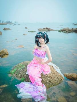 《Love Live!》矢澤妮可人鱼 C O S P L A Y_和妮可一起放声歌唱吧~ 人鱼觉醒妮可 (7)
