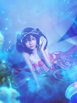 《Love Live!》矢澤妮可人鱼 C O S P L A Y_LoveLive! 人鱼矢泽妮可 (2)