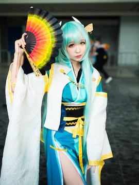 《Fate Grand Order》清姬 C O S P L A Y_FateGrandOrder清姬二破场照 (7)