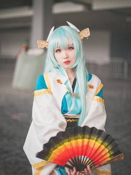 《Fate Grand Order》清姬 C O S P L A Y_FateGrandOrder清姬二破场照 (4)