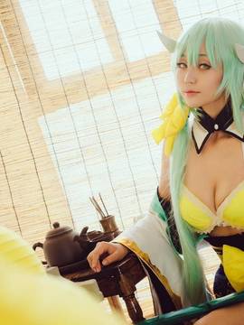 《Fate Grand Order》清姬 C O S P L A Y_枪清姬一破 (4)