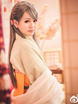 《偶像大师灰姑娘女孩》小早川纱枝和服 C O S P L A Y_0004