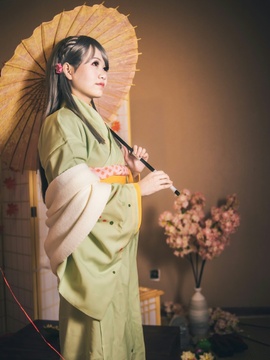 《偶像大师灰姑娘女孩》小早川纱枝和服 C O S P L A Y_0008
