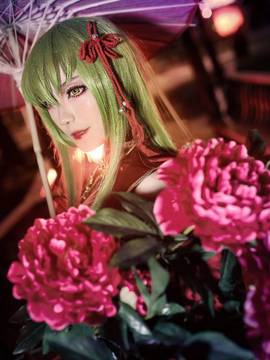 《反叛的鲁路修》C.C.春遗雪旗袍 C O S P L A Y_0004