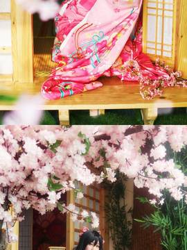 《Love Live！》矢泽妮可可爱粉色浴衣C O S PLAY_0018