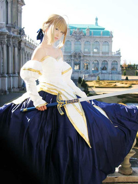 《型月十周年》SABER反串月姬COSPLAY_0003