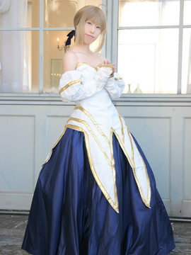 《型月十周年》SABER反串月姬COSPLAY_0005