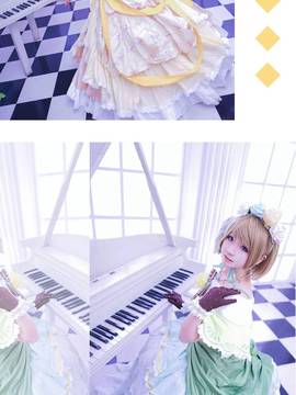 《Love Live! 》花凛舞会 C O S P L A Y_lovelive~舞会觉醒~花凛 (3)