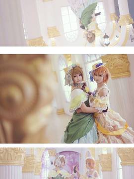 《Love Live! 》花凛舞会 C O S P L A Y_lovelive~舞会觉醒~花凛 (4)