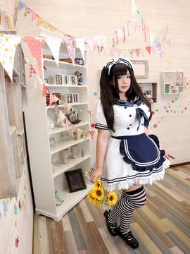 [mariposa luz de la luna (蝶月真綾)] まりょうメイド②_023