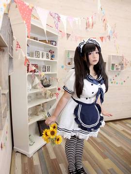 [mariposa luz de la luna (蝶月真綾)] まりょうメイド②_024