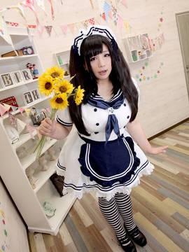 [mariposa luz de la luna (蝶月真綾)] まりょうメイド②_025