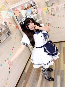 [mariposa luz de la luna (蝶月真綾)] まりょうメイド②_035