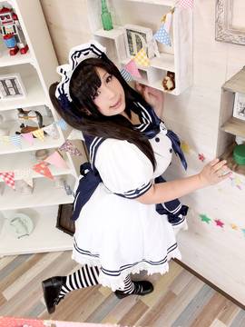 [mariposa luz de la luna (蝶月真綾)] まりょうメイド②_052