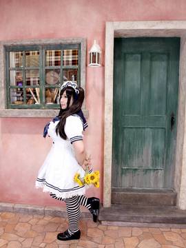 [mariposa luz de la luna (蝶月真綾)] まりょうメイド②_064