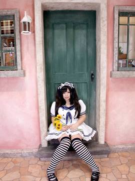 [mariposa luz de la luna (蝶月真綾)] まりょうメイド②_065