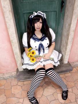 [mariposa luz de la luna (蝶月真綾)] まりょうメイド②_066