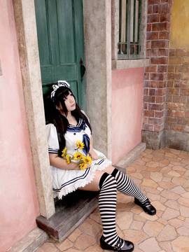 [mariposa luz de la luna (蝶月真綾)] まりょうメイド②_067