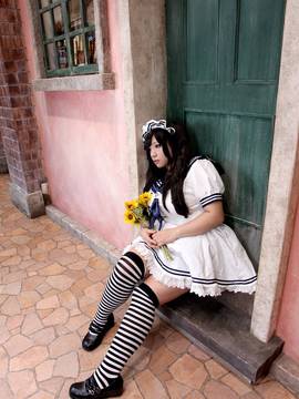 [mariposa luz de la luna (蝶月真綾)] まりょうメイド②_072