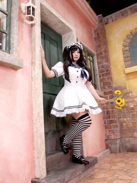 [mariposa luz de la luna (蝶月真綾)] まりょうメイド②_076