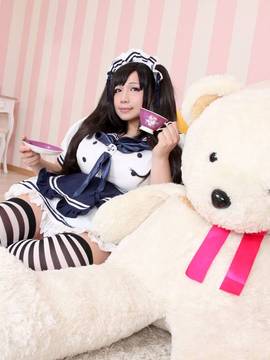 [mariposa luz de la luna (蝶月真綾)] まりょうメイド②_086