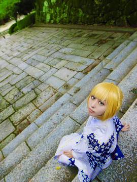 《FateStay Night》SABER和服 C O S P L A Y_0044