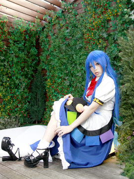 [ReBELLaRT]&nbsp;&nbsp;東方乙女乱舞vol.002 天然美少女コスプレイヤー『あらい夜魅』のギリギリデジタル写真集「比那名●天子」_071