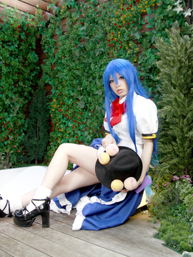 [ReBELLaRT]  東方乙女乱舞vol.002 天然美少女コスプレイヤー『あらい夜魅』のギリギリデジタル写真集「比那名●天子」_075