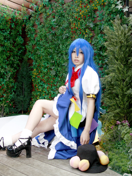 [ReBELLaRT]  東方乙女乱舞vol.002 天然美少女コスプレイヤー『あらい夜魅』のギリギリデジタル写真集「比那名●天子」_077