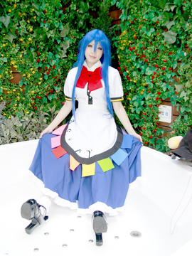 [ReBELLaRT]  東方乙女乱舞vol.002 天然美少女コスプレイヤー『あらい夜魅』のギリギリデジタル写真集「比那名●天子」_100
