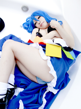 [ReBELLaRT]  東方乙女乱舞vol.002 天然美少女コスプレイヤー『あらい夜魅』のギリギリデジタル写真集「比那名●天子」_172