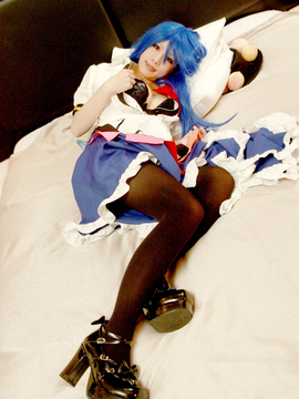 [ReBELLaRT]  東方乙女乱舞vol.002 天然美少女コスプレイヤー『あらい夜魅』のギリギリデジタル写真集「比那名●天子」_195
