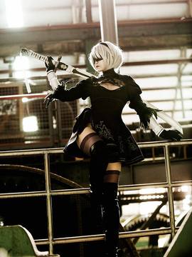 Nier Automata - Yorha No.2 Type B cosplay by Misa Chiang_002