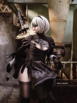 Nier Automata - Yorha No.2 Type B cosplay by Misa Chiang_005