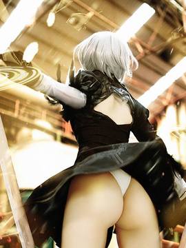 Nier Automata - Yorha No.2 Type B cosplay by Misa Chiang_010