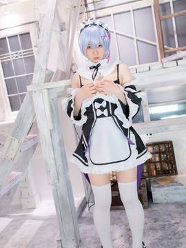 Reゼロから始めるうしじまのコスプレ生活 レム うしじまいい肉_004