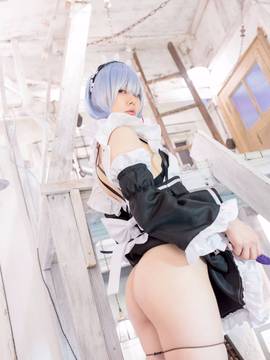 Reゼロから始めるうしじまのコスプレ生活 レム うしじまいい肉_015