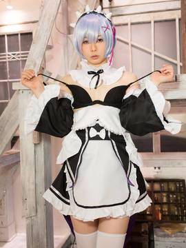 Reゼロから始めるうしじまのコスプレ生活 レム うしじまいい肉_021