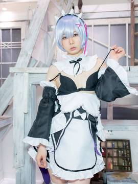 Reゼロから始めるうしじまのコスプレ生活 レム うしじまいい肉_022