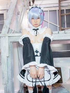 Reゼロから始めるうしじまのコスプレ生活 レム うしじまいい肉_023