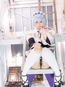 Reゼロから始めるうしじまのコスプレ生活 レム うしじまいい肉_024