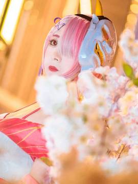 《Re从零开始的异世界生活》拉姆蕾姆祭典和服 C O S P L A Y_拉姆蕾姆祭典和服 (3)