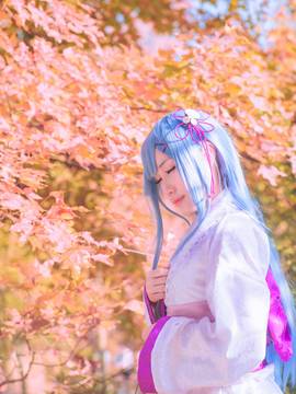 《Re从零开始的异世界生活》长发蕾姆和服 C O S P L A Y_0007