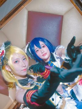 《LOVE LIVE！》绚濑绘里女仆觉醒 C O S P L A Y_＃LL女仆觉醒＃＃绘海＃ (7)