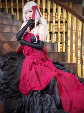 《Fate Stay Night》间桐樱黑化礼服TYPE-MOON十周年 C O S P L A Y