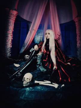 《Fate Zero》爱丽丝菲尔·冯·爱因兹贝伦（黑化）C O S P L A Y_0008