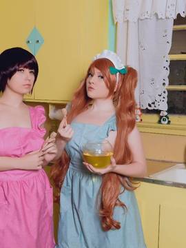 Yuri kuma Arashi - Lulu, Ginko cosplay by Usatame and Foxy_009